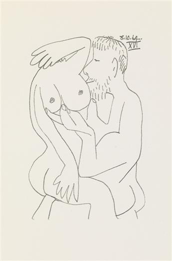 (PICASSO, PABLO.) Boeck, Wilhelm. Pablo Picasso: Linogravures.